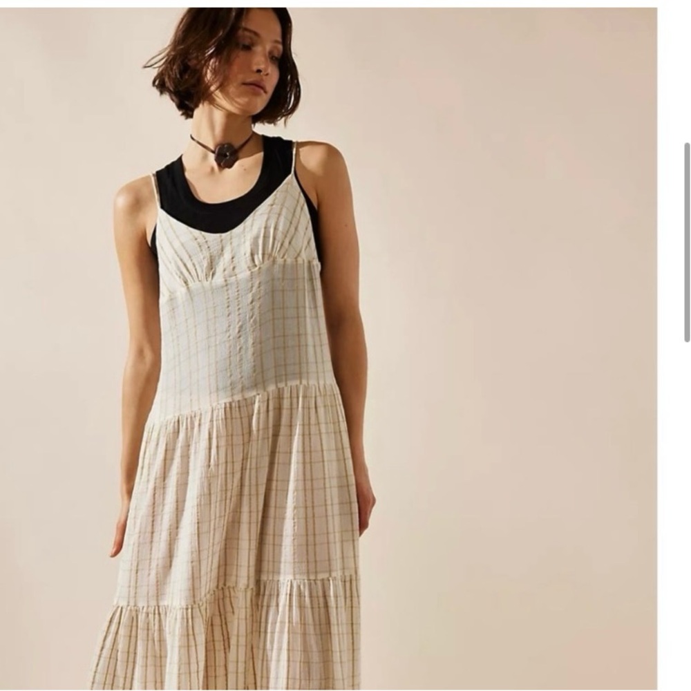 Free People Maxi Dress Size Large - Picture 3 of 15
